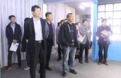 邢臺市現(xiàn)代農(nóng)業(yè)園區(qū)建設(shè)觀摩團走進華興